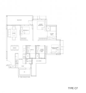 Provence Residence Floor Plan C7